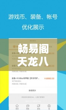 暢易閣天龍八部交易平臺(tái)：安全便捷的游戲交易首選