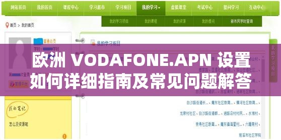 歐洲 VODAFONE.APN 設(shè)置如何詳細(xì)指南及常見問(wèn)題解答