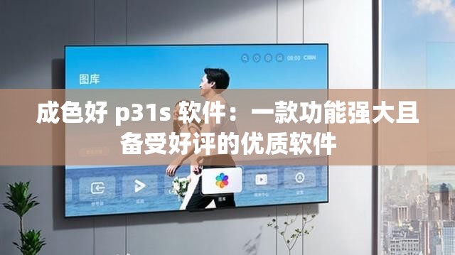 成色好 p31s 軟件：一款功能強大且備受好評的優(yōu)質(zhì)軟件