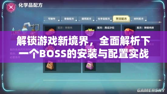 解鎖游戲新境界，全面解析下一個(gè)BOSS的安裝與配置實(shí)戰(zhàn)全攻略