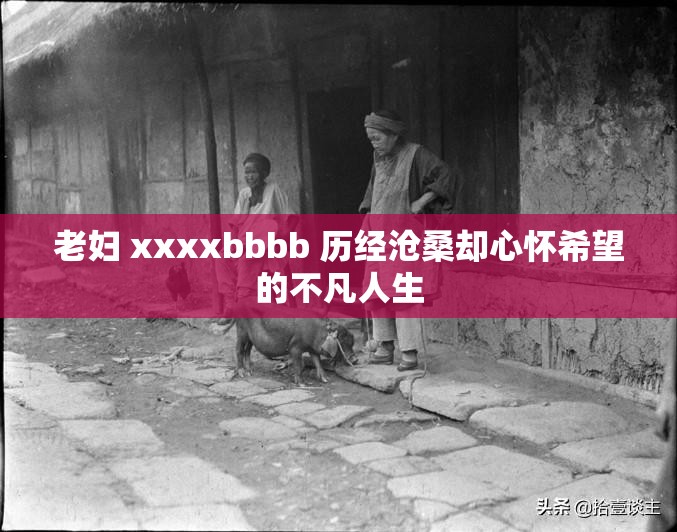 老婦 xxxxbbbb 歷經(jīng)滄桑卻心懷希望的不凡人生