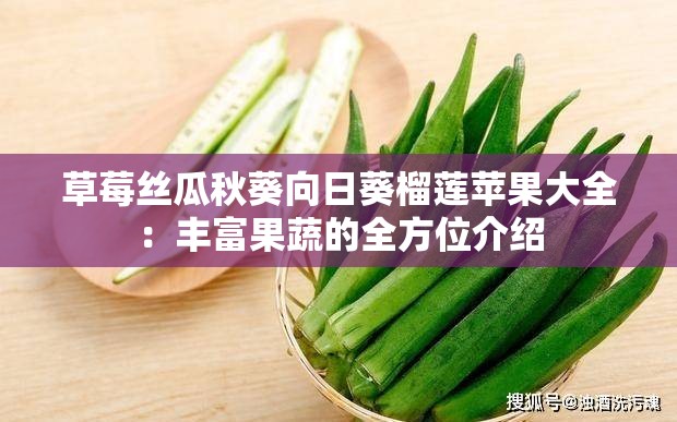 草莓絲瓜秋葵向日葵榴蓮蘋果大全：豐富果蔬的全方位介紹