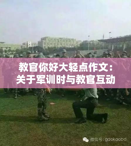 教官你好大輕點作文：關于軍訓時與教官互動的經(jīng)歷與感受