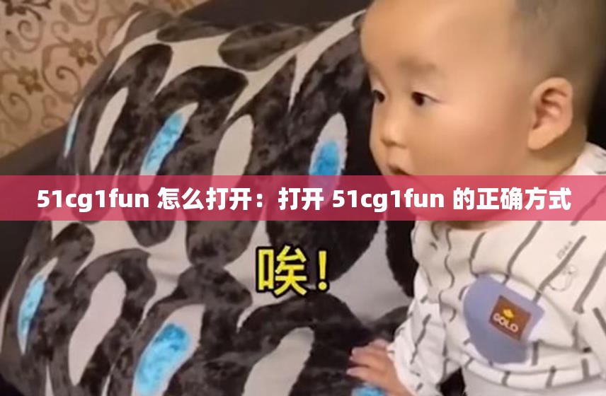 51cg1fun 怎么打開：打開 51cg1fun 的正確方式