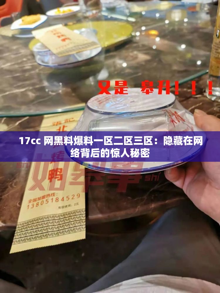 17cc 網(wǎng)黑料爆料一區(qū)二區(qū)三區(qū)：隱藏在網(wǎng)絡(luò)背后的驚人秘密