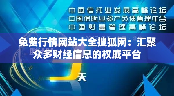 免費行情網(wǎng)站大全搜狐網(wǎng)：匯聚眾多財經(jīng)信息的權(quán)威平臺