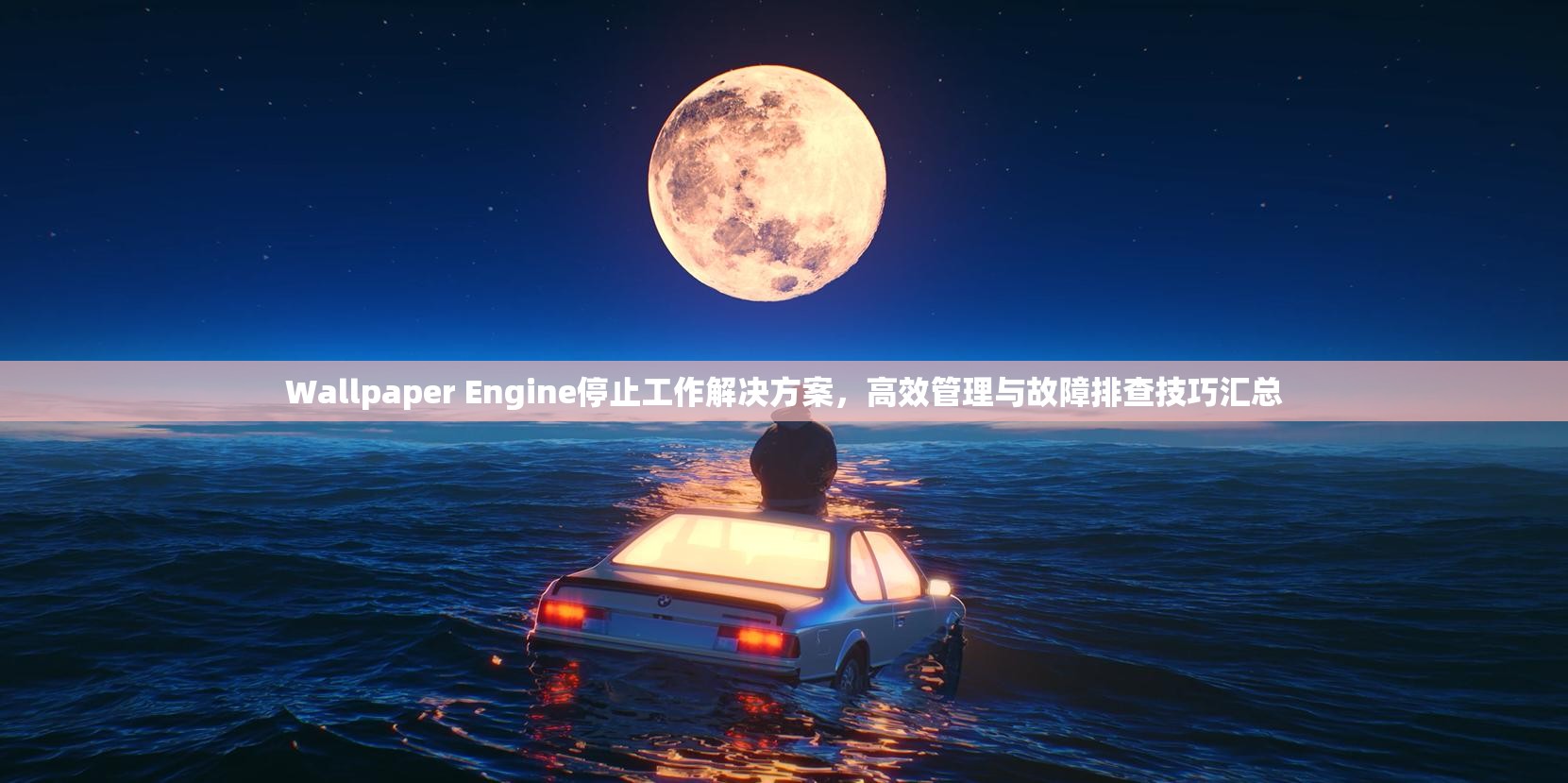 Wallpaper Engine停止工作解決方案，高效管理與故障排查技巧匯總