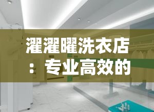 濯濯曜洗衣店：專業(yè)高效的衣物清潔服務提供者