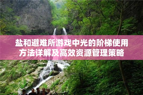 鹽和避難所游戲中光的階梯使用方法詳解及高效資源管理策略