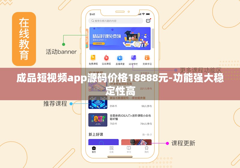 成品短視頻app源碼價格18888元-功能強大穩(wěn)定性高